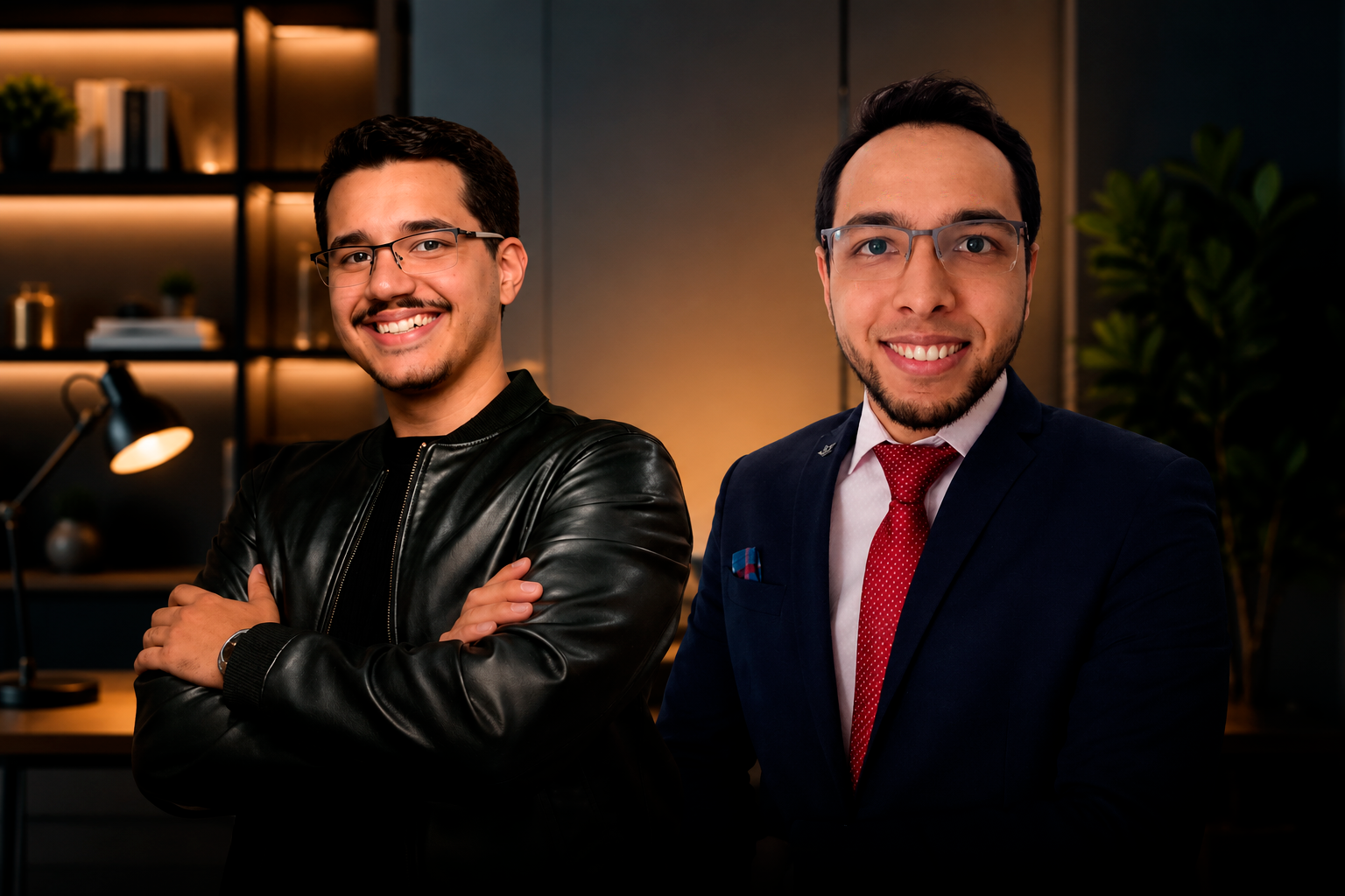 Ryan Teles e Hernandes Rio — fundadores da HeRyse Store